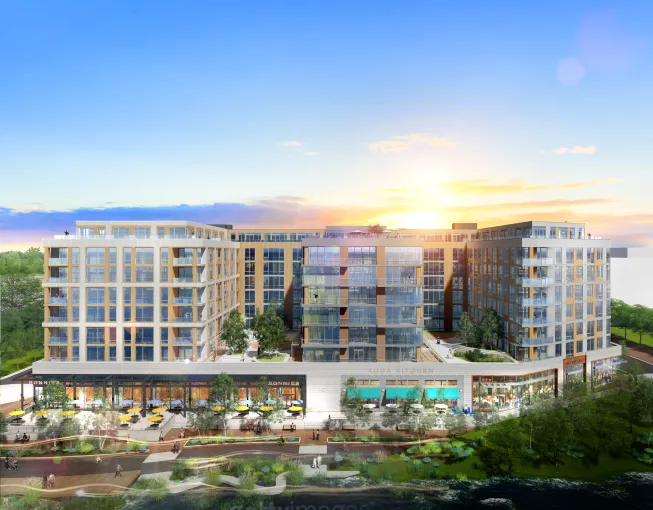 RiverPoint view from the river