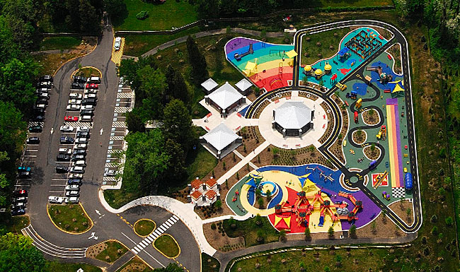 Clemyjontri Park Aerial View