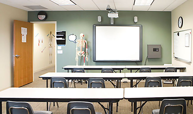 Claude Moore Academy Classroom