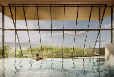 A rendering of what the indoor pool at Simply Shenandoah resort could look like.